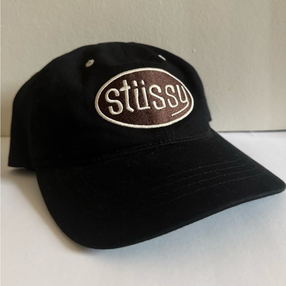 Stüssy Pitstop Low Profile Cap Black - Picture 1 of 4